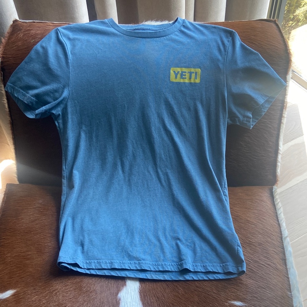 YETI Classic Blue Short Sleeve Tee